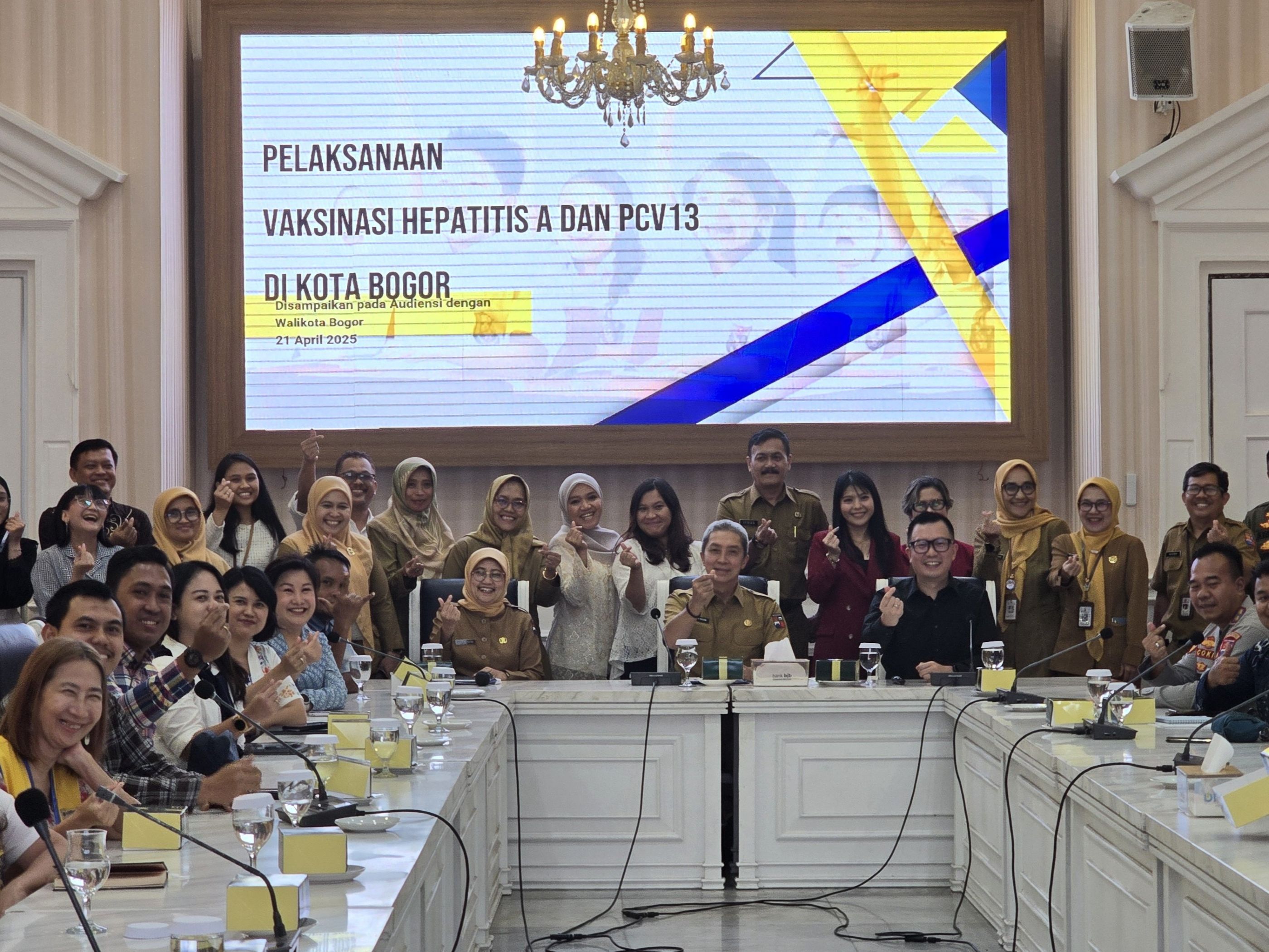 Demi Masa Depan yang Cerah, Anak-anak Kota Bogor akan diberikan Vaksin Hepatitis A dan PCV13 (Gratis)